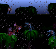 RopeyRampageletterO.png (11 KB) Donkey and Diddy underneath the letter O.