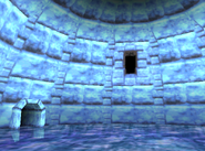 Inside one of igloo's rooms.