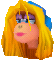 Candy Kong's icon model from the game Donkey Kong 64 for Nintendo 64.