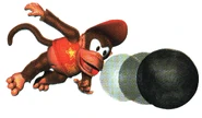 Diddy+KannonBall(DKC2).png (1.xiii MB) Diddy+KannonBall(DKC2)