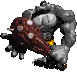 Kudgel's animated sprite from the game Donkey Kong Country 2.