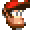 Animated sprite of Diddy Kong's map icon from the game Donkey Kong Country 2.