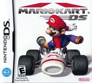 North American boxart of Mario Kart DS for DS.