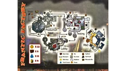 Frantic Factory (Donkey Kong 64) map image