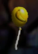 Donkey's yellow Banana Balloon in Jungle Japes.