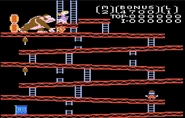 Atari 7800 version gameplay.