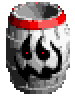 Sprite of a Boo Barrel.