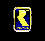 Rare's logo in the Game Boy Color version of Donkey Kong Country.