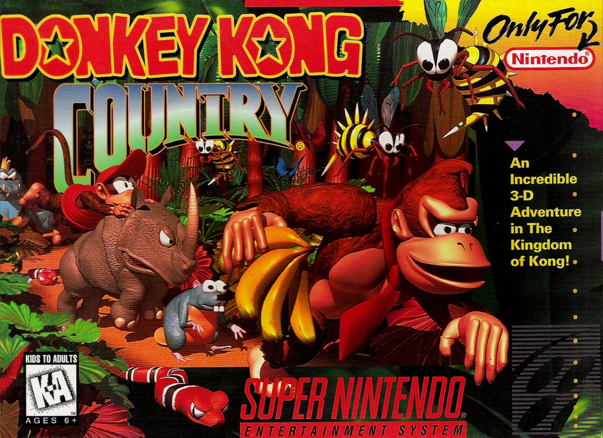 Jogos Clássicos: relembre Donkey Kong Country, do SNES