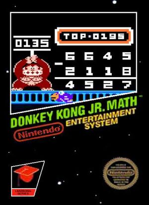 Donkey Kong Jr. Math, NES, Jogos