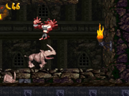 Rambi defeating a Kruncha.