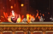 Flaming Buzzbite as seen in Donkey Kong Country Returns.