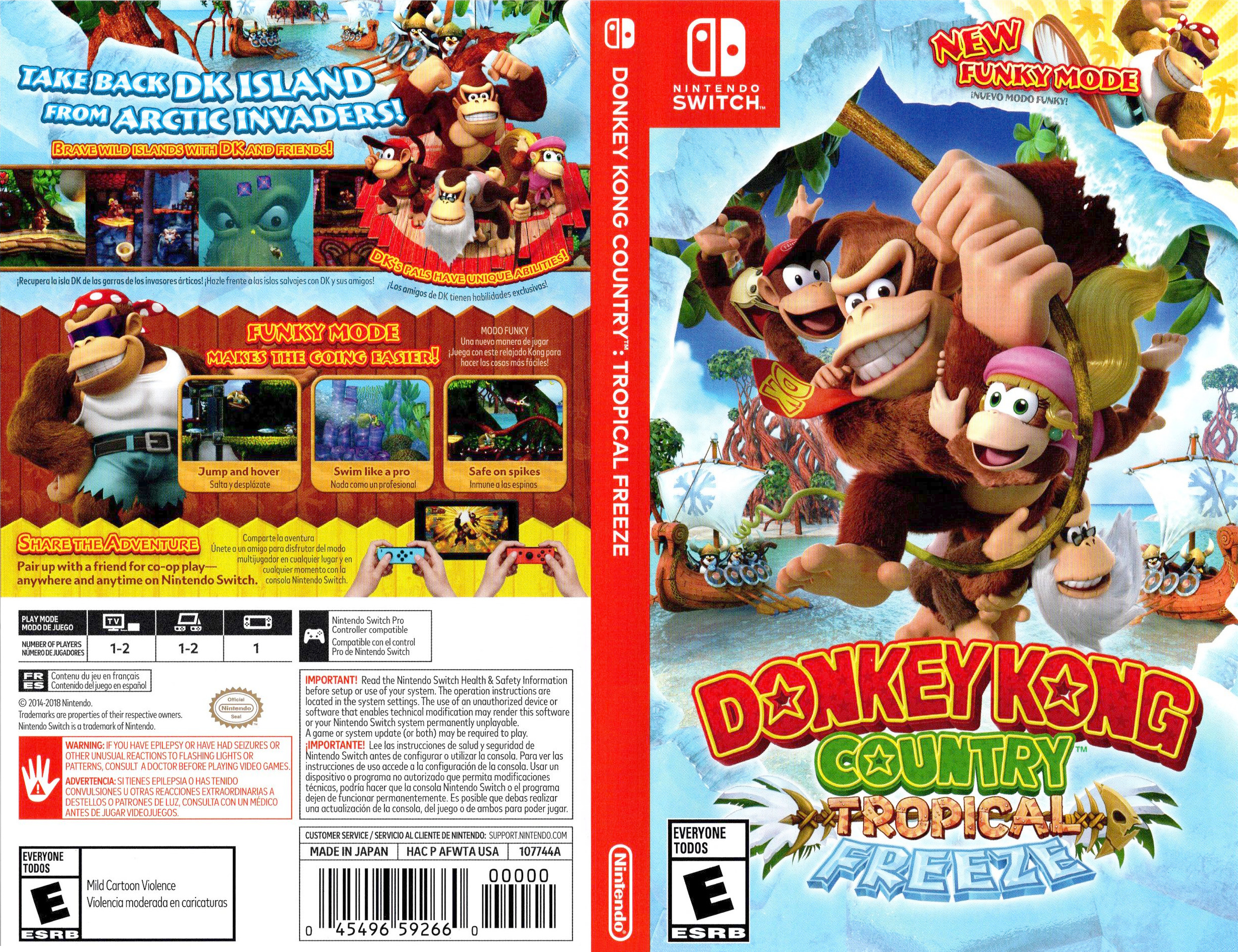 donkey kong country: tropical freeze