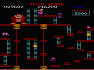 The Donkey Kong 64 version of the Arcade game.