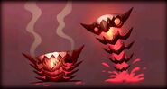 Early Lava Tiki's conceptual artwork.