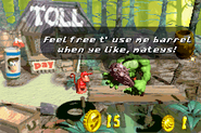 Diddy in Klubba's Kiosk.
