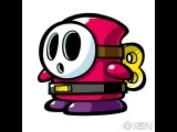 Mini Shy Guy's artwork.