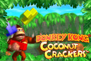 Title screen of the canceled game Donkey Kong Coconut Crackers for GBA.