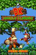 DK - Jungle Climber Title Screen