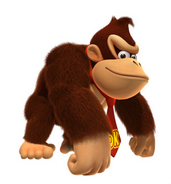 Artwork of Donkey Kong.