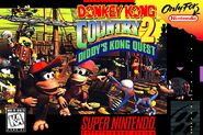 Boxart of the game Donkey Kong Country 2: Diddy's Kong Quest for SFC/SNES (November 1995).