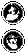 Sprites of both sides of a Kong Token, depicting the faces of Donkey and Diddy Kong, respectively, from the game Donkey Kong Land for Game Boy.