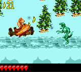 BlackIceBlitz.png (2 KB) Dixie Kong riding the Toboggan in the level Black Ice Blitz from Donkey Kong Land III.