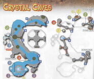 Map of Crystal Caves