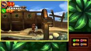 Donkey Kong Country Returns 3D - Level 9-2 Gushin' Geysers 100% Walkthrough (3DS Exclusive Level)