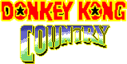 North American logo of Donkey Kong Country for GBC.