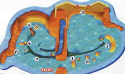 Pirate lagoon map