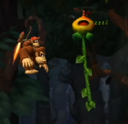 Small-sized Wigglevine as seen in the game Donkey Kong Country Returns for Wii.