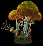 Diorama of Autumn Heights