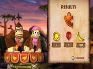 DKC Results Screen.png (1.46 MB) DK and Dixie after finishing the Bonus Level in Scorch 'N' Torch.