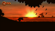 Jungle level Sunset Shore.