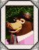 Barter's photograph as seen in the Dixie Kong's Photo Album during the regular ending cutscene of the game Donkey Kong Country 3: Dixie Kong's Double Trouble! for SFC/SNES.