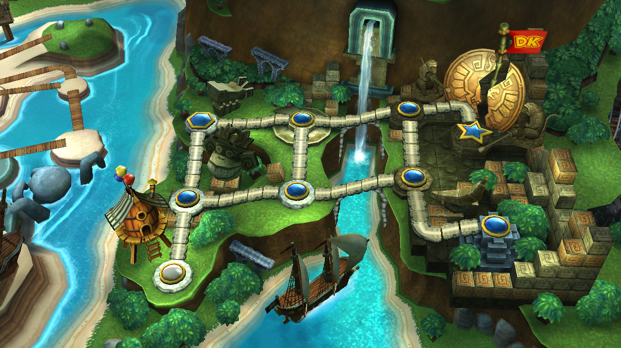 donkey kong country returns map