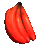 Red Banana Bunch