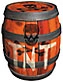 Barril TNT 2.png (14 kB) Arte de Barril de TNT do jogo Donkey Kong 64 para Nintendo 64.