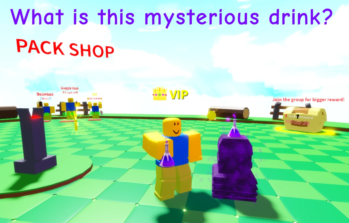 Mysterious Potion Don't press the button Wiki Fandom