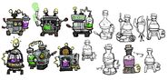 Concept art for the Mad Scientist Lab from Rhymes with Play #212.