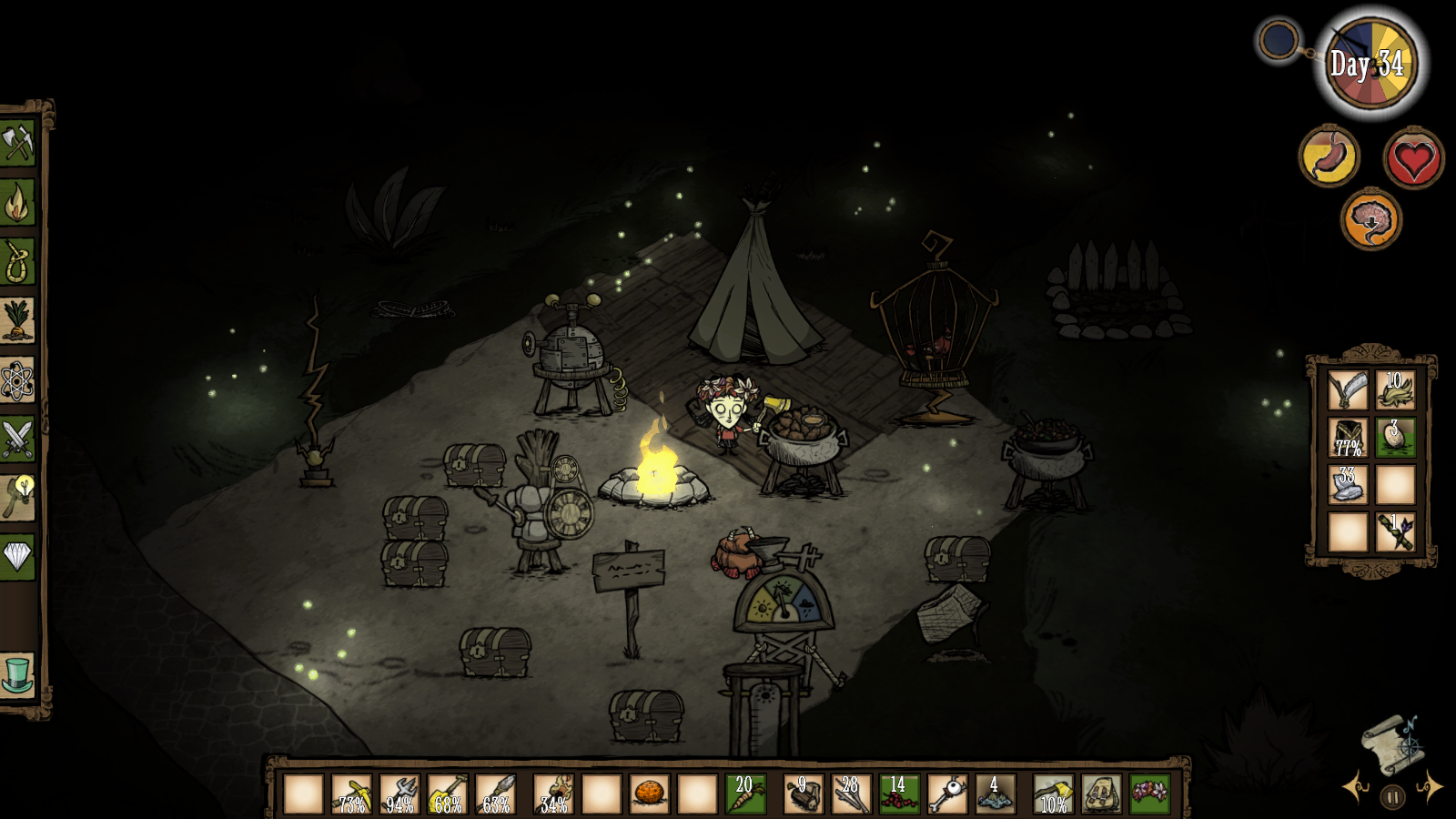 Don t starve split screen. Don't Starve together база в пещере. Don't Starve база в пещерах. Освещение don't Starve together. План выживания в донт старв.