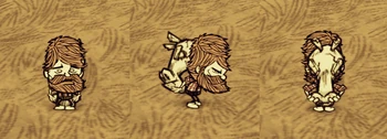 Woodie carrying a Knight Head.