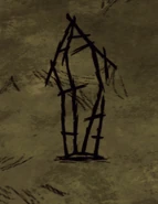 A burnt Rundown House from the Reign of Giants DLC.