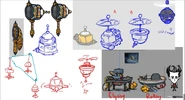 Phasmo-Encapsulator Concept Art from Hostile Takeover update stream from Rhymes with Play.