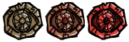 Thulecite medallion allstages