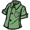 Willful Green Buttoned Shirt Icon