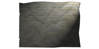 Blank Loose Leaf Note