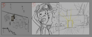 Storyboarding the first frames from Winona's short filmn from Rhymes With Play # 229.