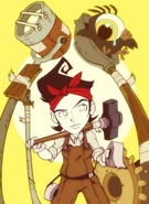 Winona's Spotlight as seen in a drawing from Art Stream # 59.